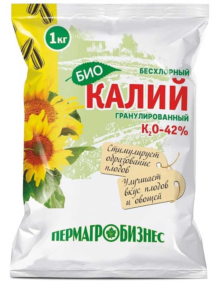 Калий бесхлорн. гран. 1 кг /ПАБ/ /20/