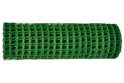 Решётка садовая Эконом 1х 20 м Зеленая (ячея 15х15 мм)